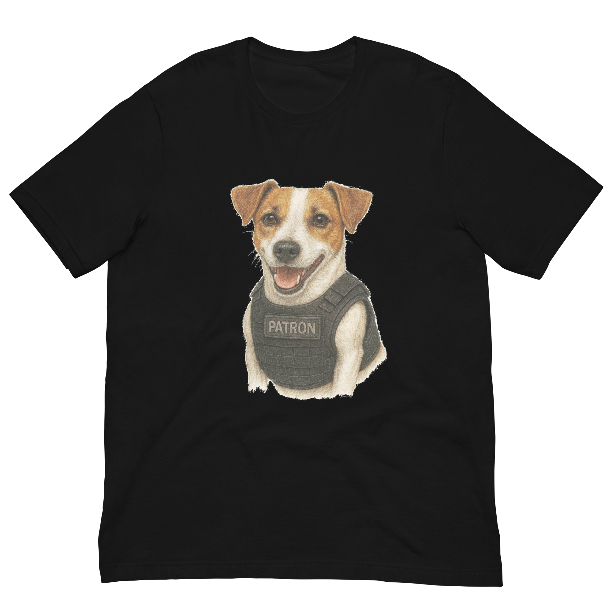 Jack Russell Terrier PATRON Unisex t-shirt
