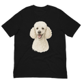 White Poodle Unisex t-shirt