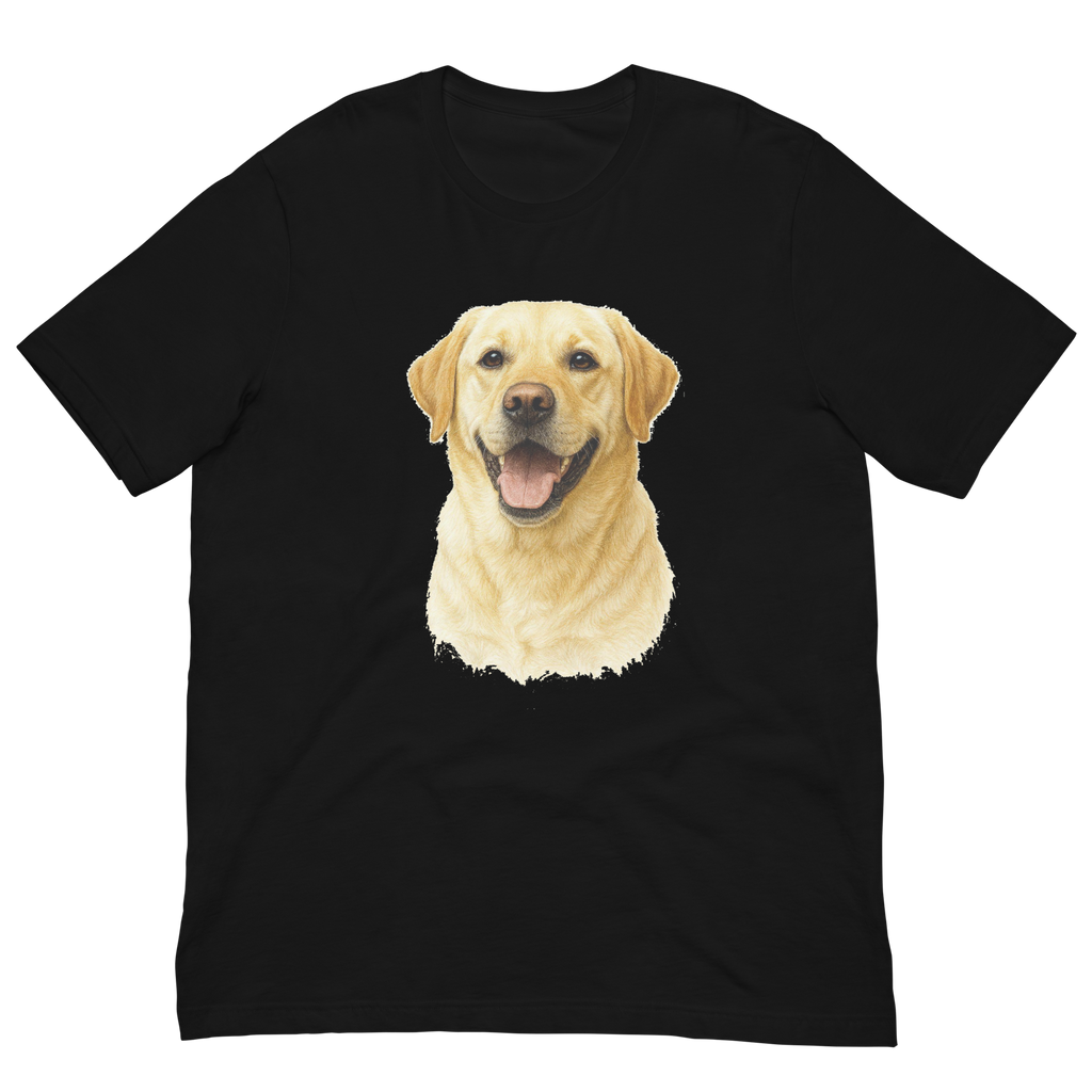Yellow Labrador Unisex t-shirt