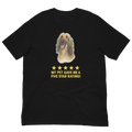 Afghan Hound Rating Unisex t-shirt