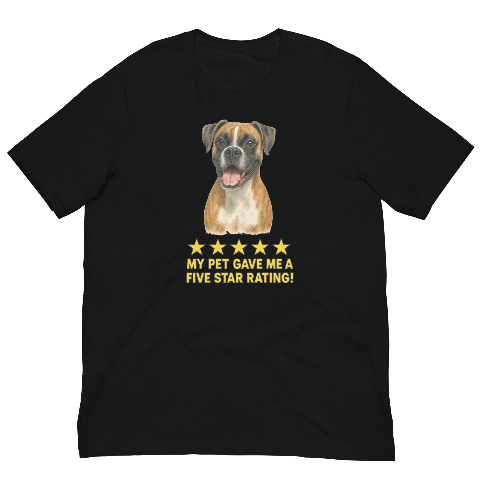 Boxer Rating Unisex t-shirt