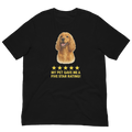 Cocker Spaniel Rating Unisex t-shirt