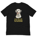 Dalmatian Rating Unisex t-shirt