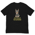 Doberman Pinscher Rating Unisex t-shirt
