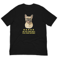 French Bulldog Rating Unisex t-shirt