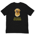 Golden Retriever Rating Unisex t-shirt