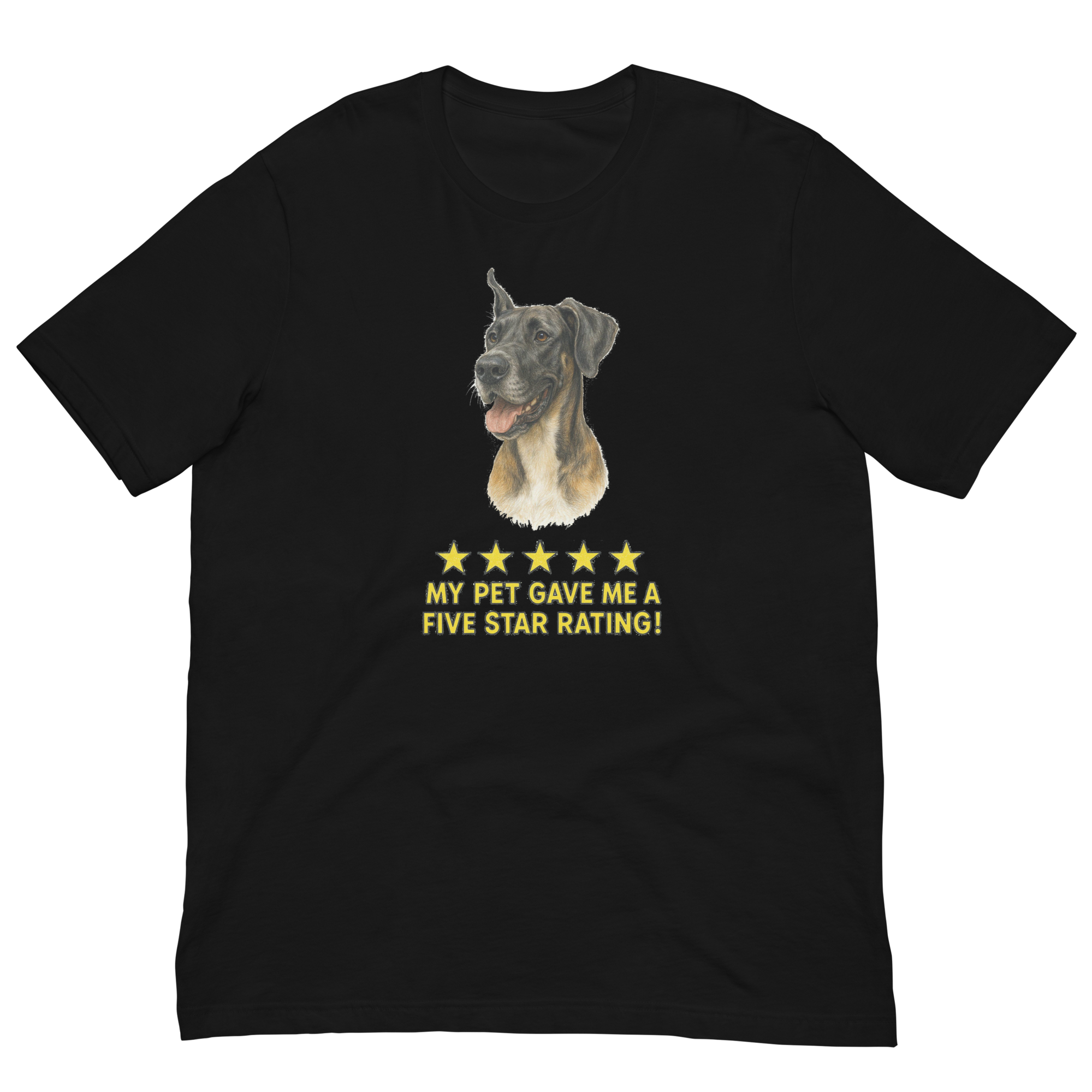 Great Dane Rating Unisex t-shirt