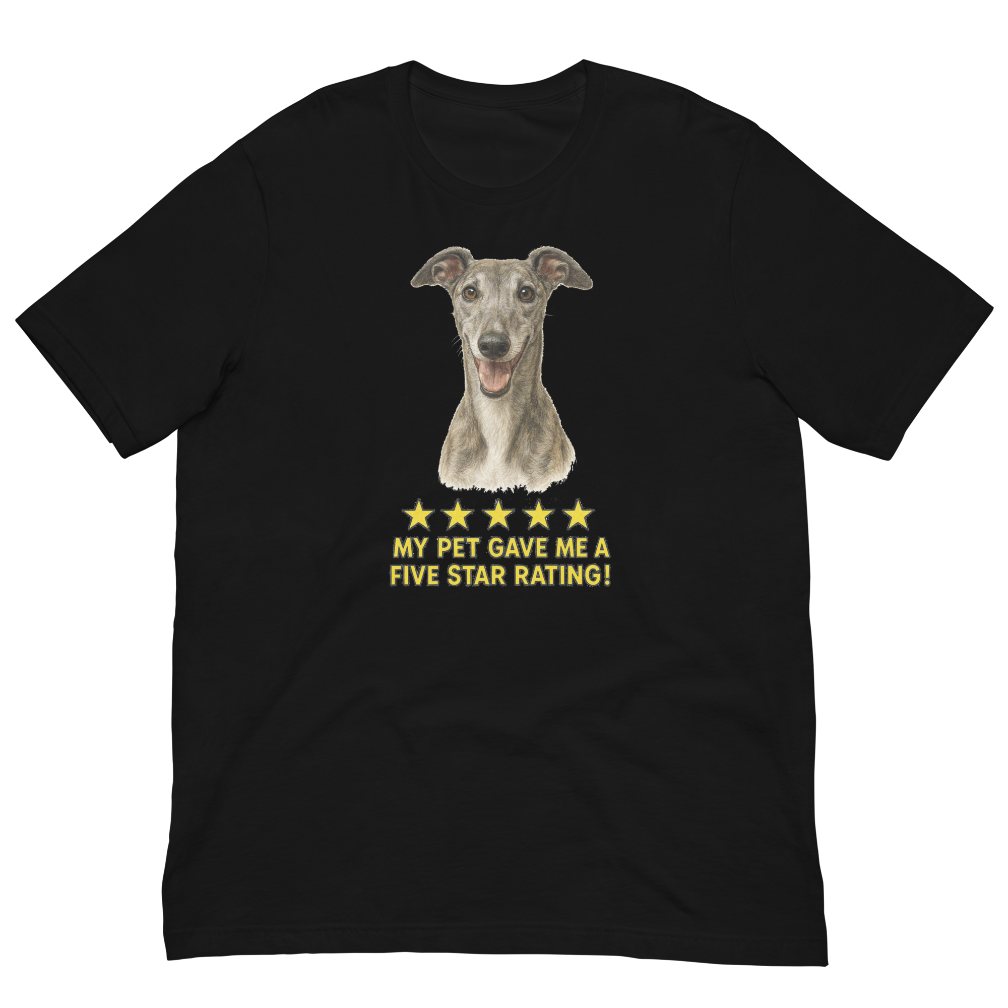 Greyhound Rating Unisex t-shirt