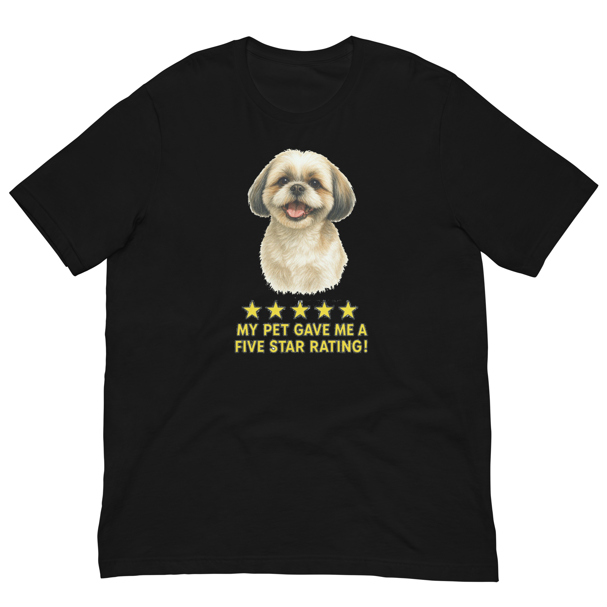 Shih Tzu Rating Unisex t-shirt