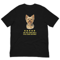 Yorkie Rating Unisex t-shirt
