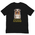 Miniature American Shepherd Rating Unisex t-shirt