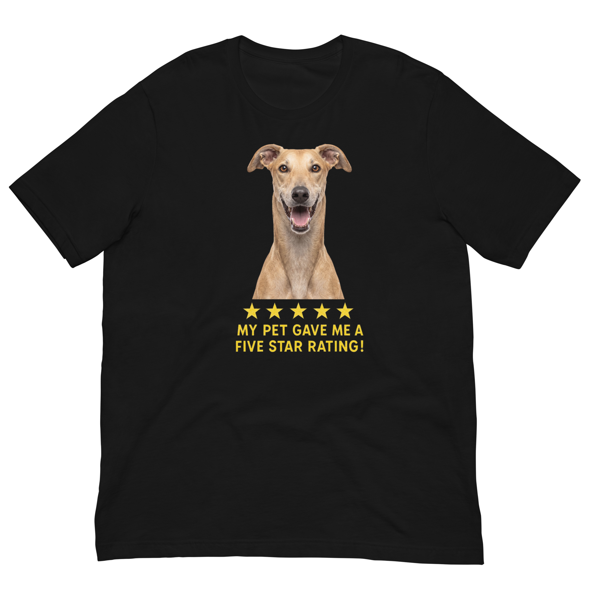 Greyhound Rating Unisex t-shirt
