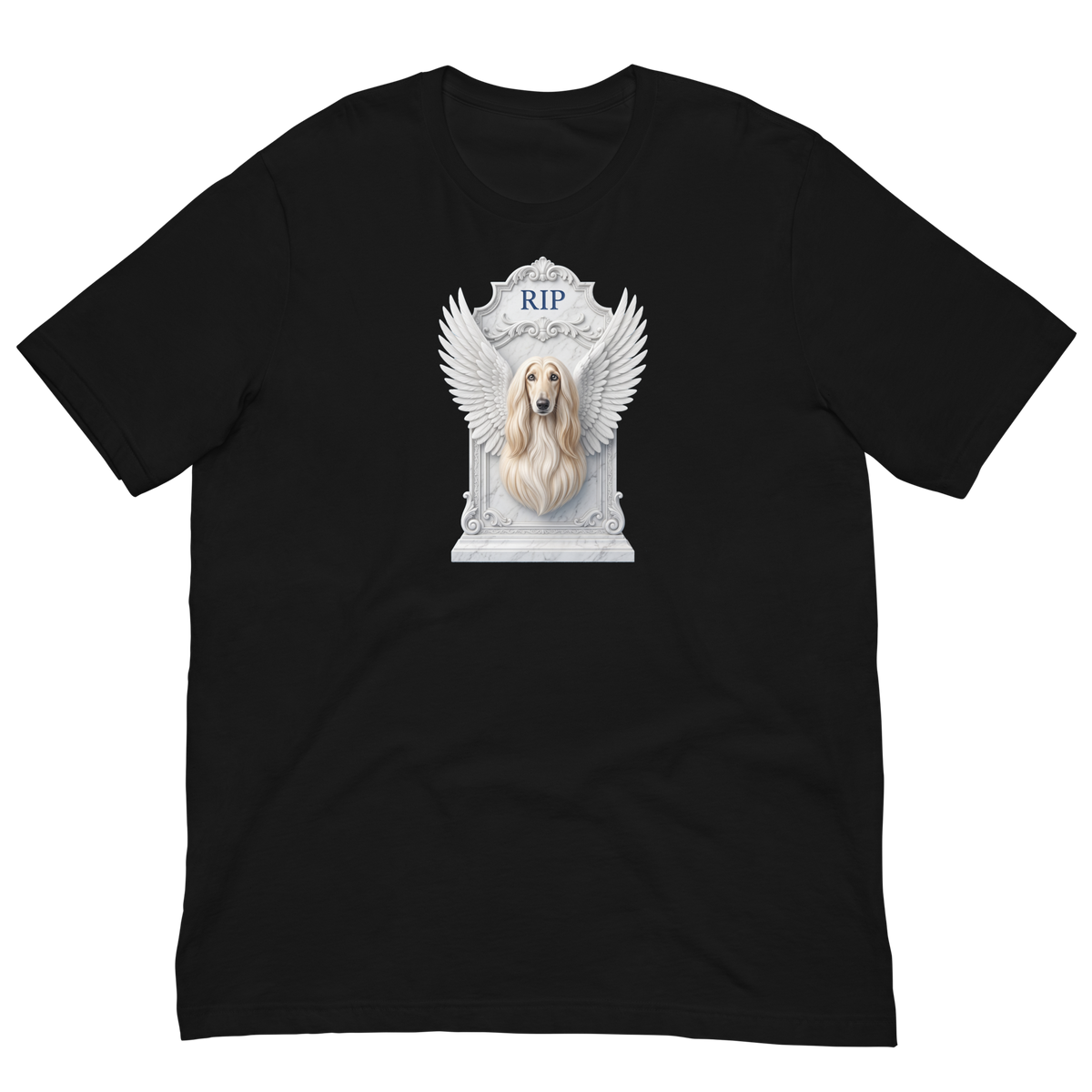 Afghan Hound RIP Unisex t-shirt