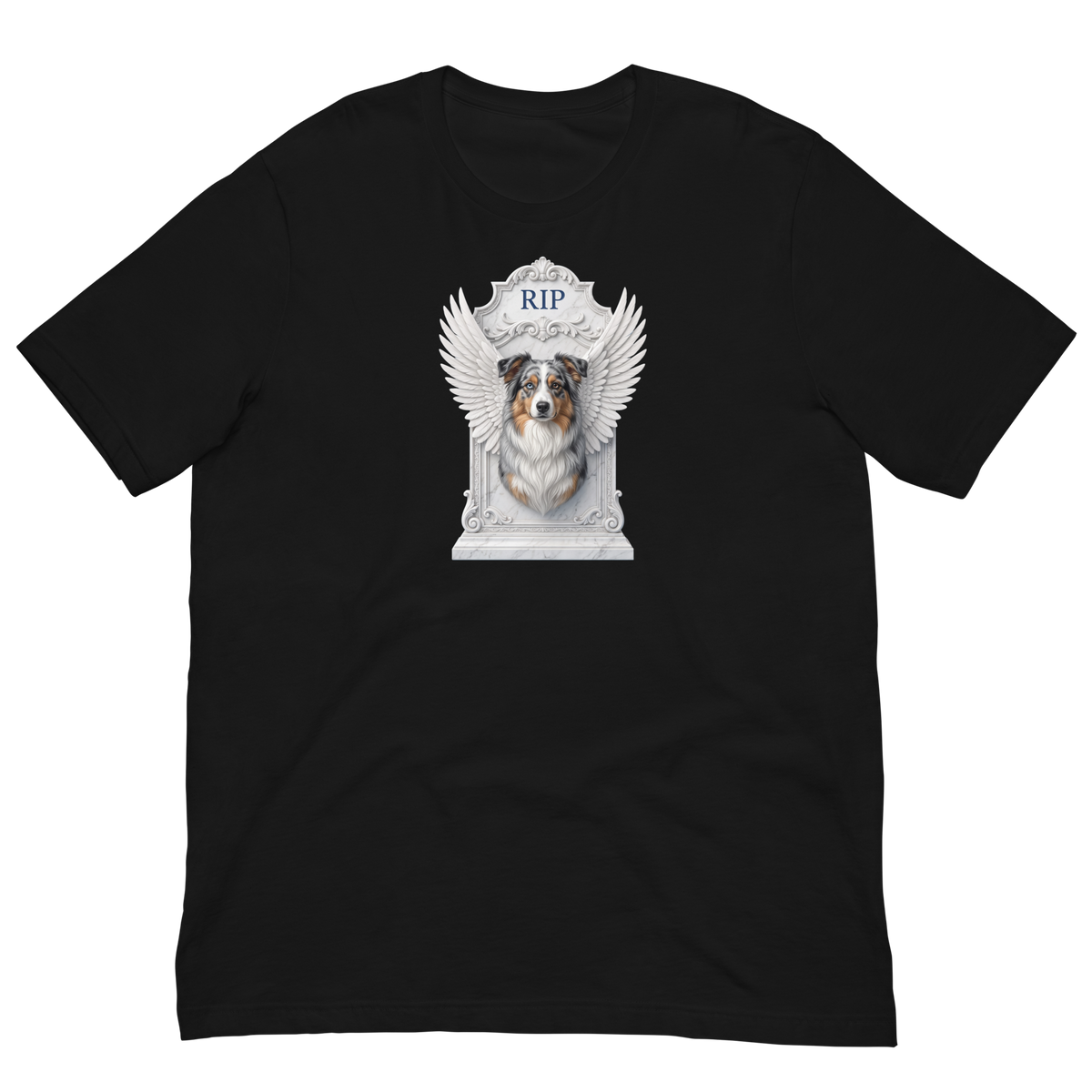 Australian Shepherd RIP Unisex t-shirt