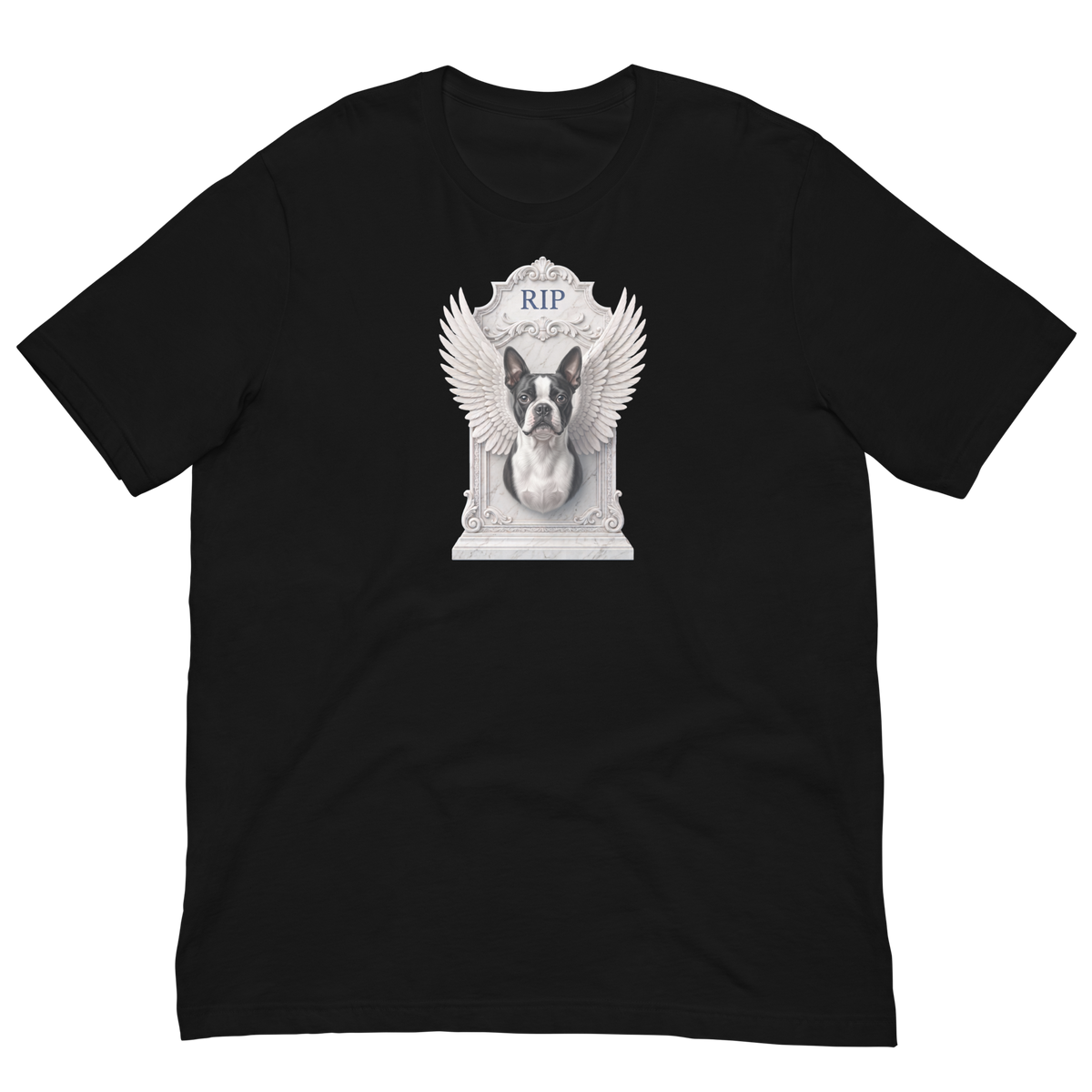 Boston Terrier RIP Unisex t-shirt