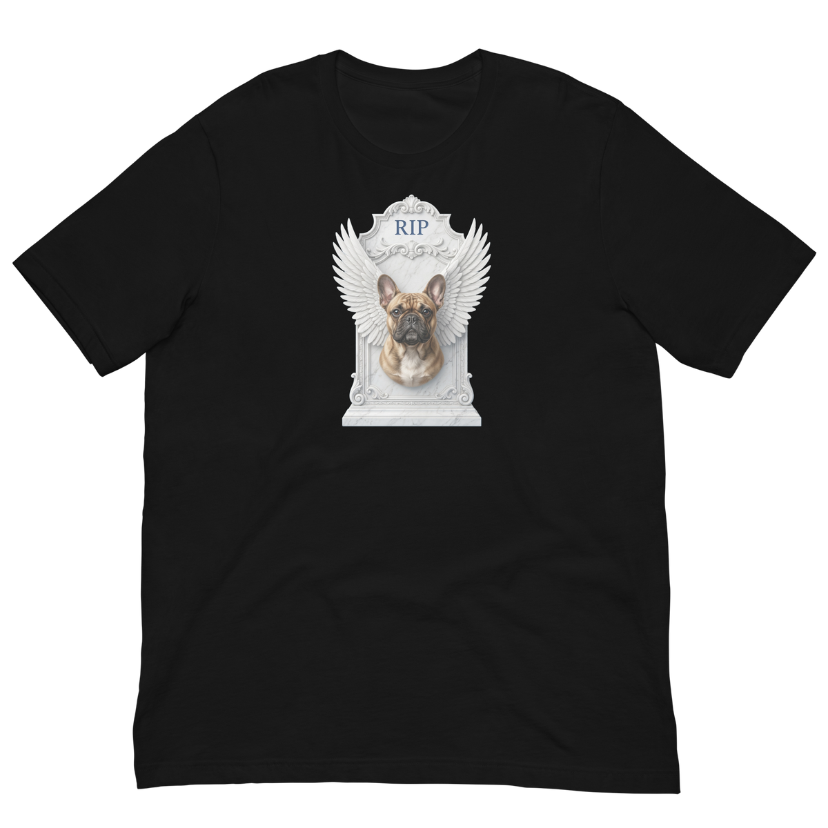 French Bulldog RIP Unisex t-shirt