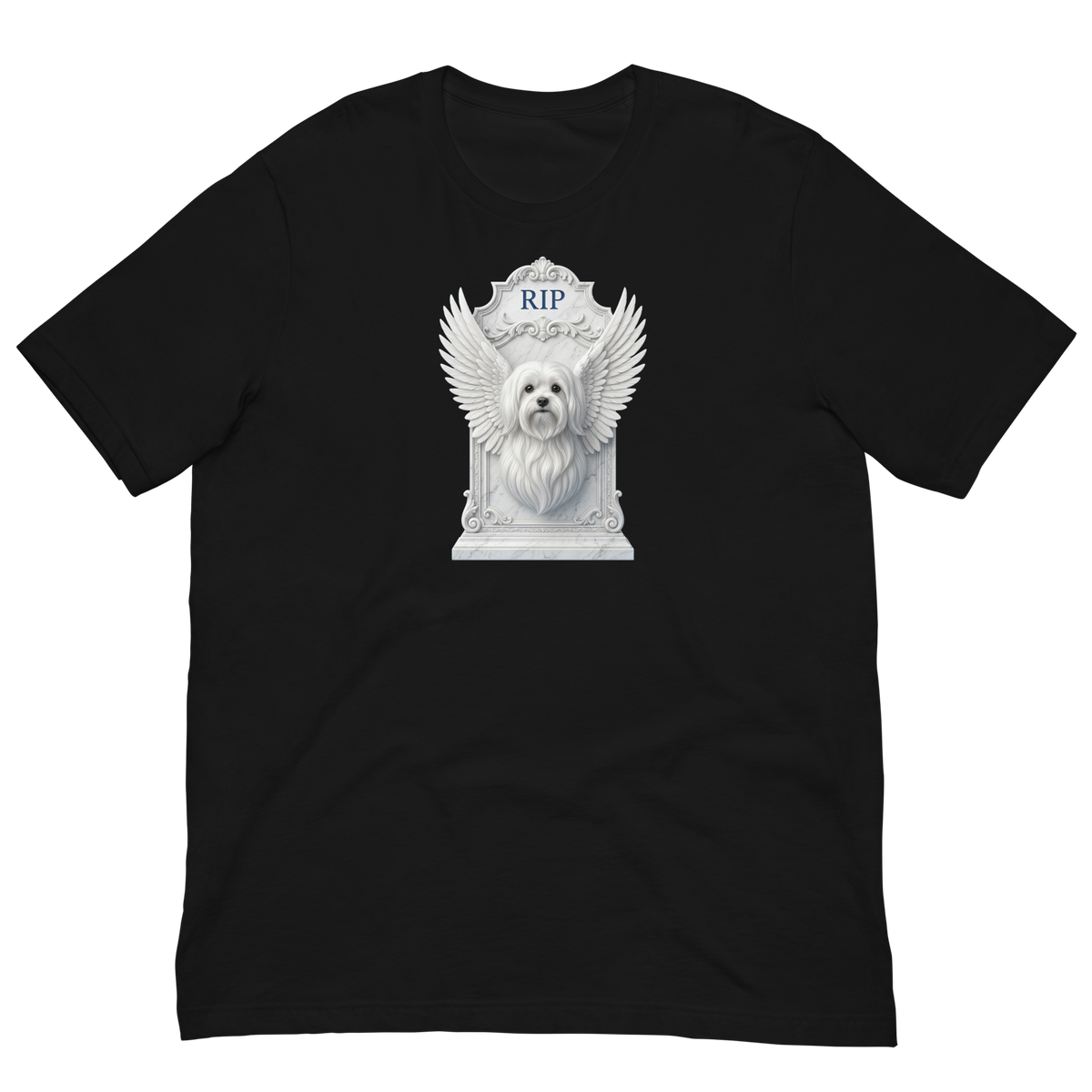 Maltese RIP Unisex t-shirt