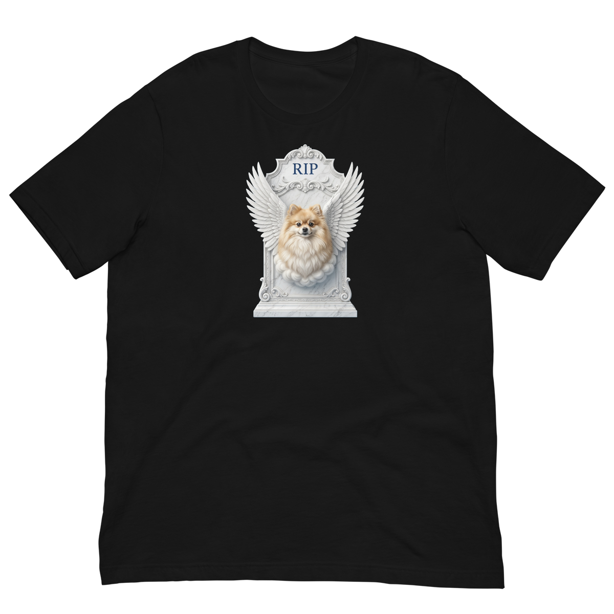 Pomeranian RIP Unisex t-shirt