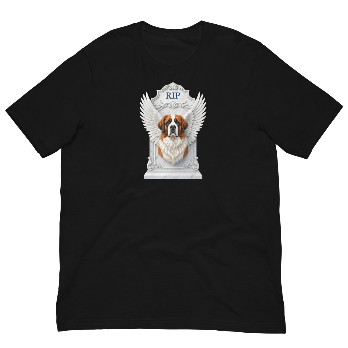 Saint Bernard RIP Unisex t-shirt