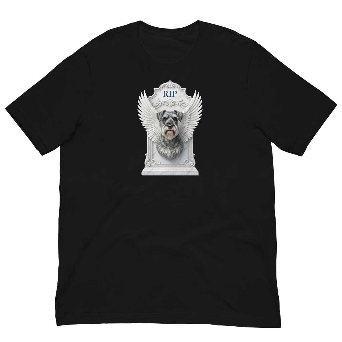 Schnauzer RIP Unisex t-shirt