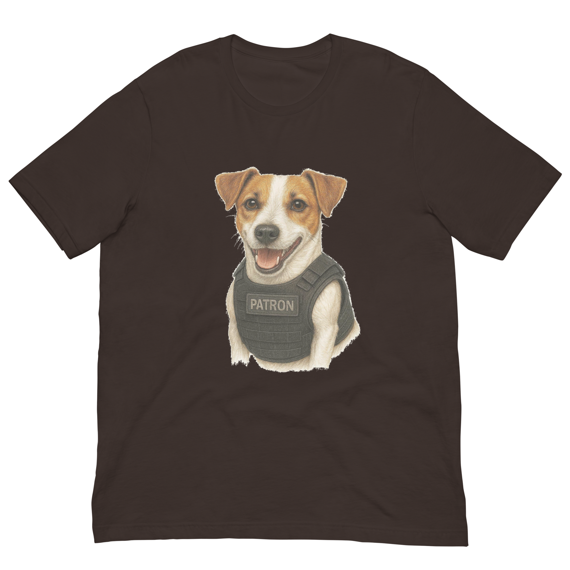 Jack Russell Terrier PATRON Unisex t-shirt