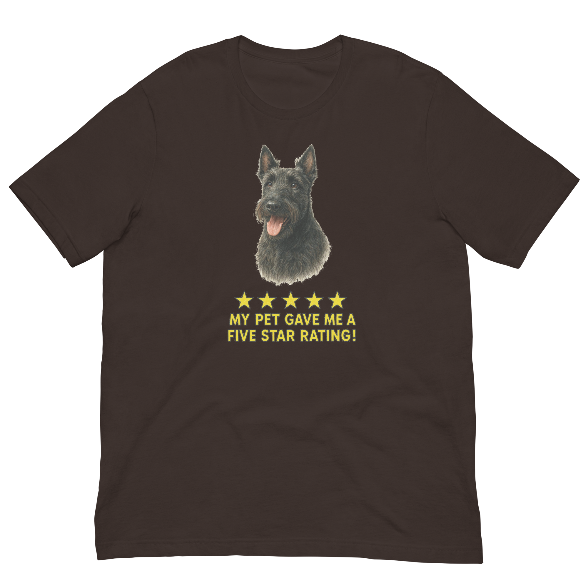 Scottie Rating Unisex t-shirt