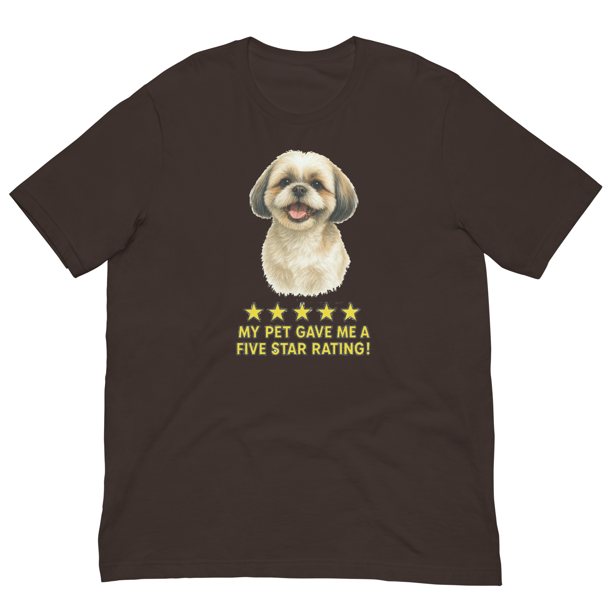 Shih Tzu Rating Unisex t-shirt
