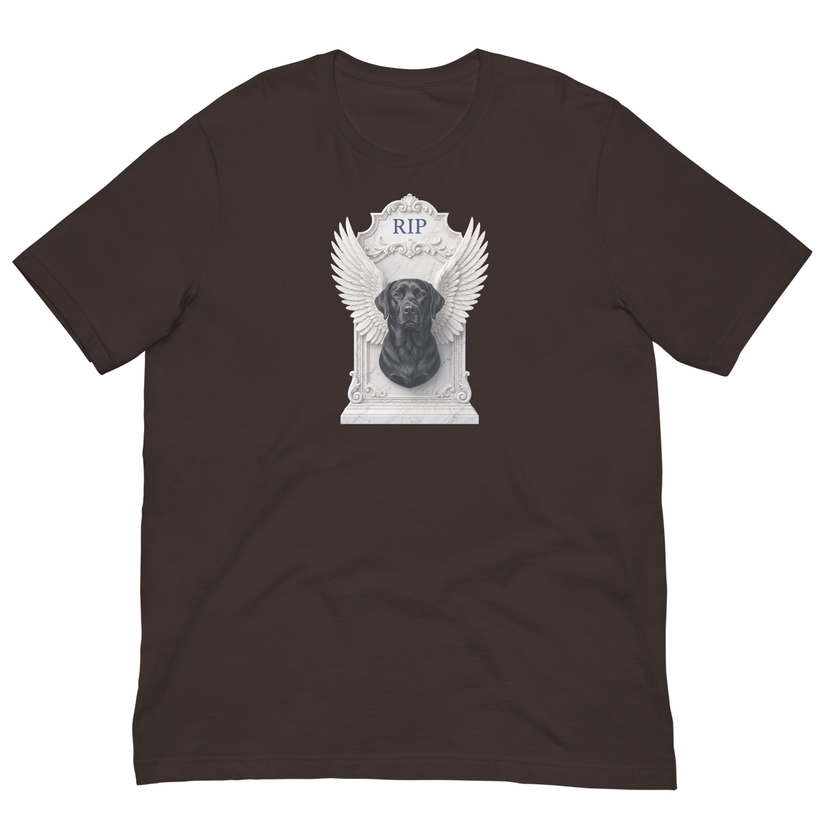 Black Labrador RIP Unisex t-shirt