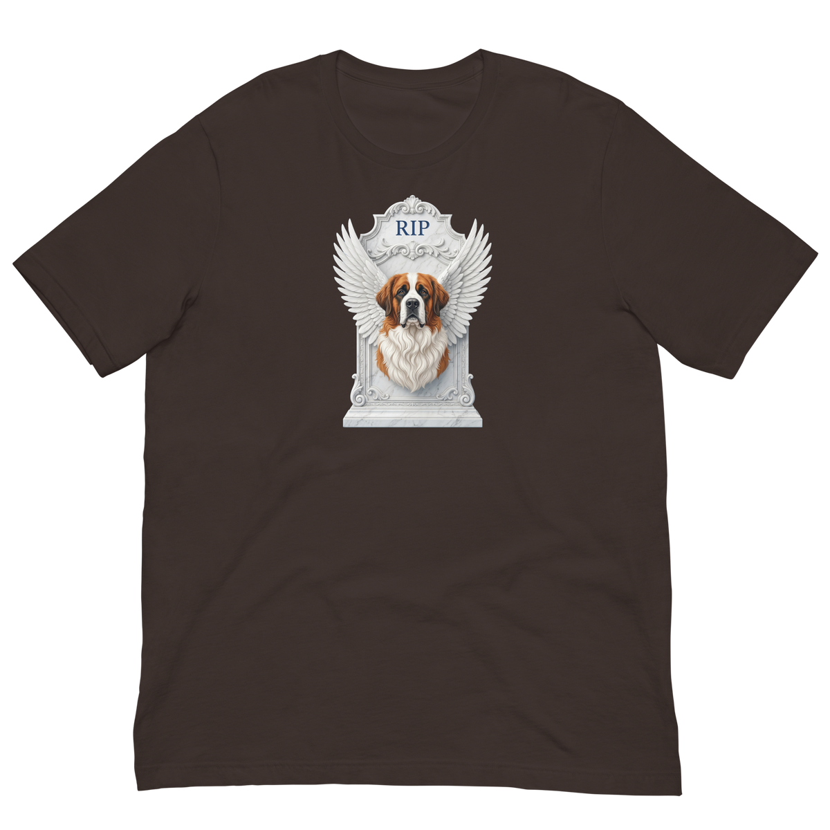 Saint Bernard RIP Unisex t-shirt