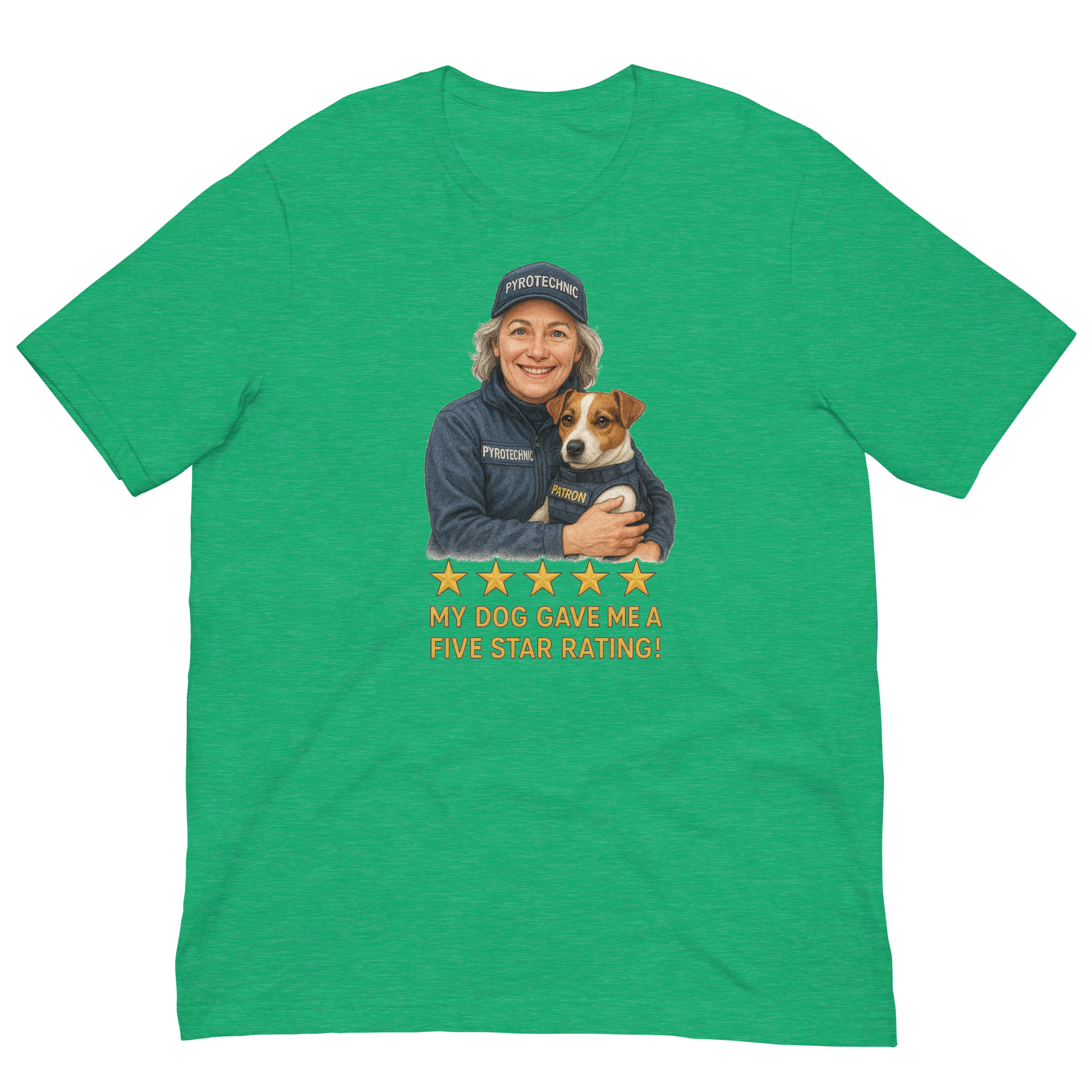 Salt & Pepper Woman with Patron graphic tee - heather kelly