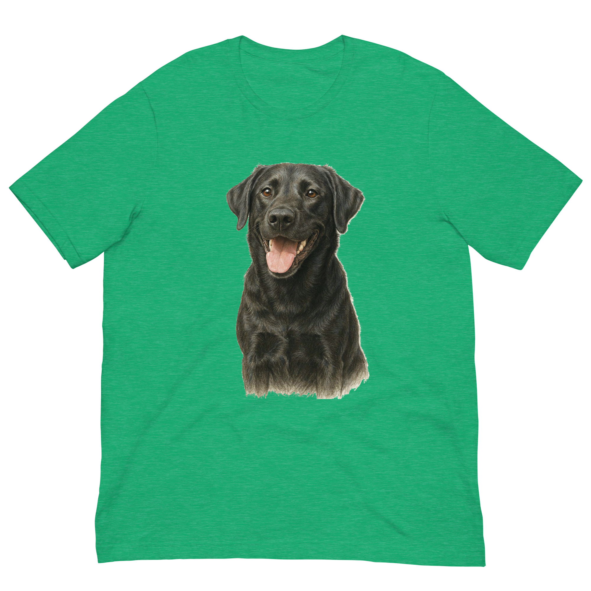 Black Labrador Unisex t-shirt