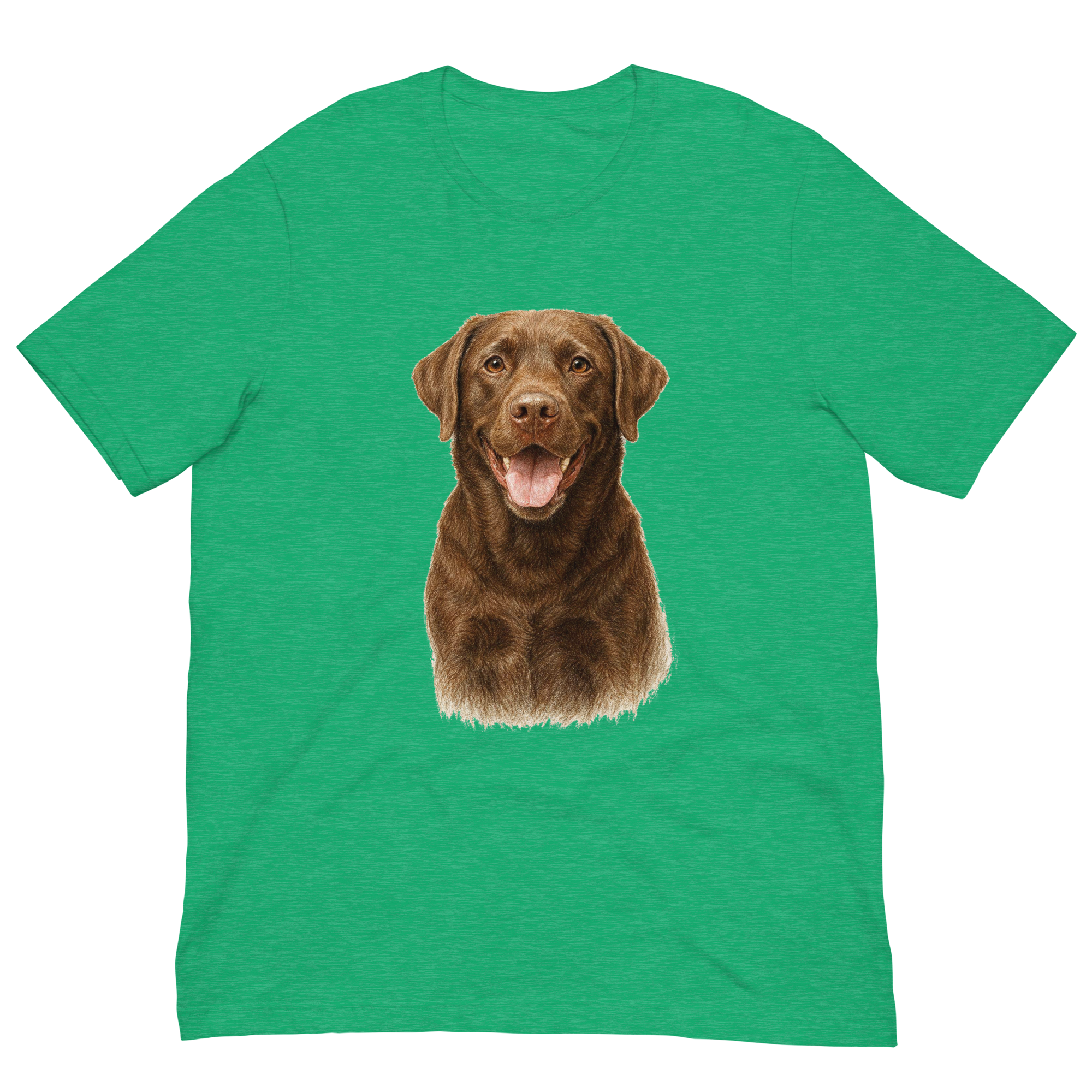 Chocolate Labrador Unisex t-shirt