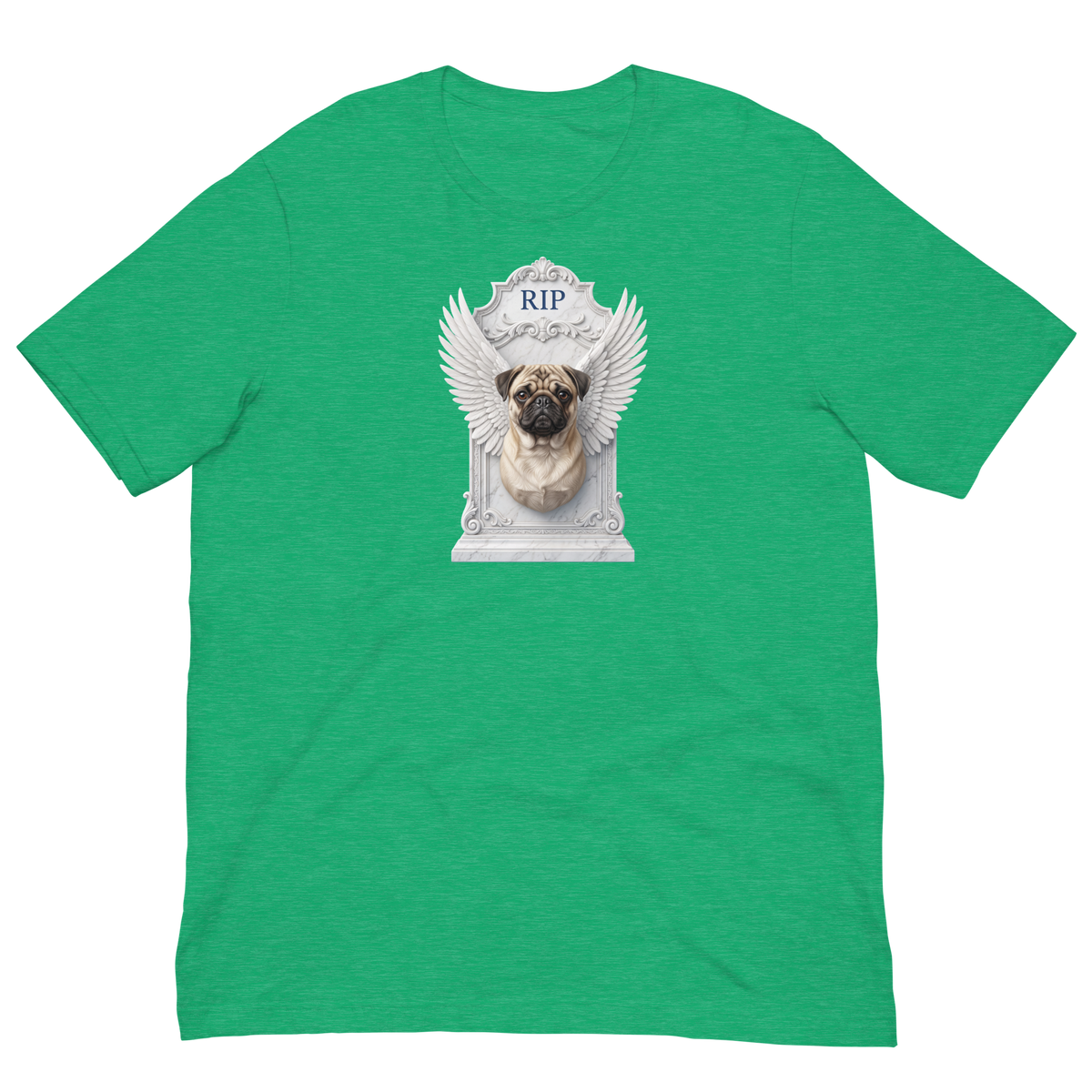 Pug RIP Unisex t-shirt