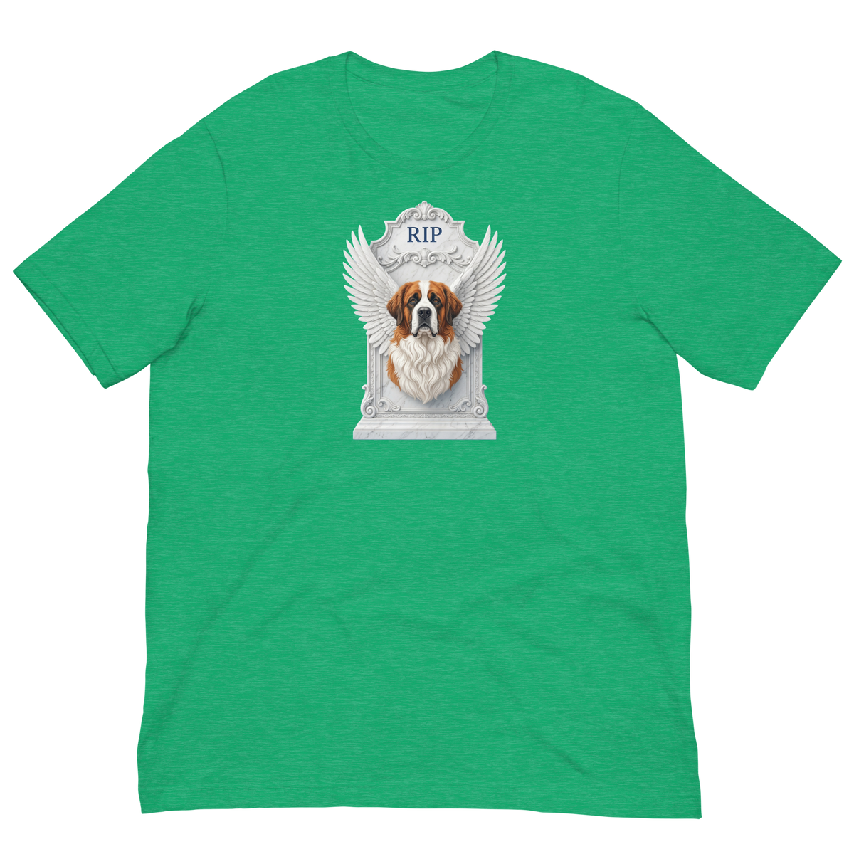 Saint Bernard RIP Unisex t-shirt