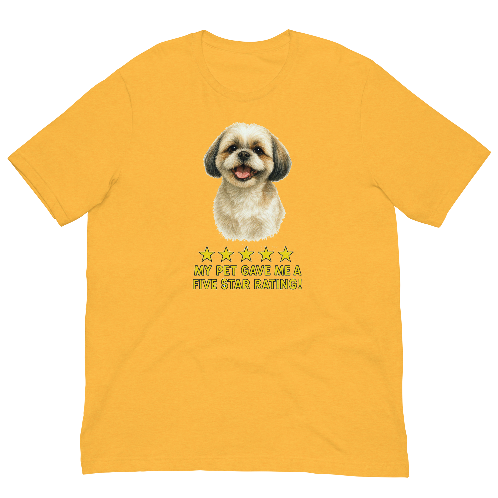 Shih Tzu Rating Unisex t-shirt