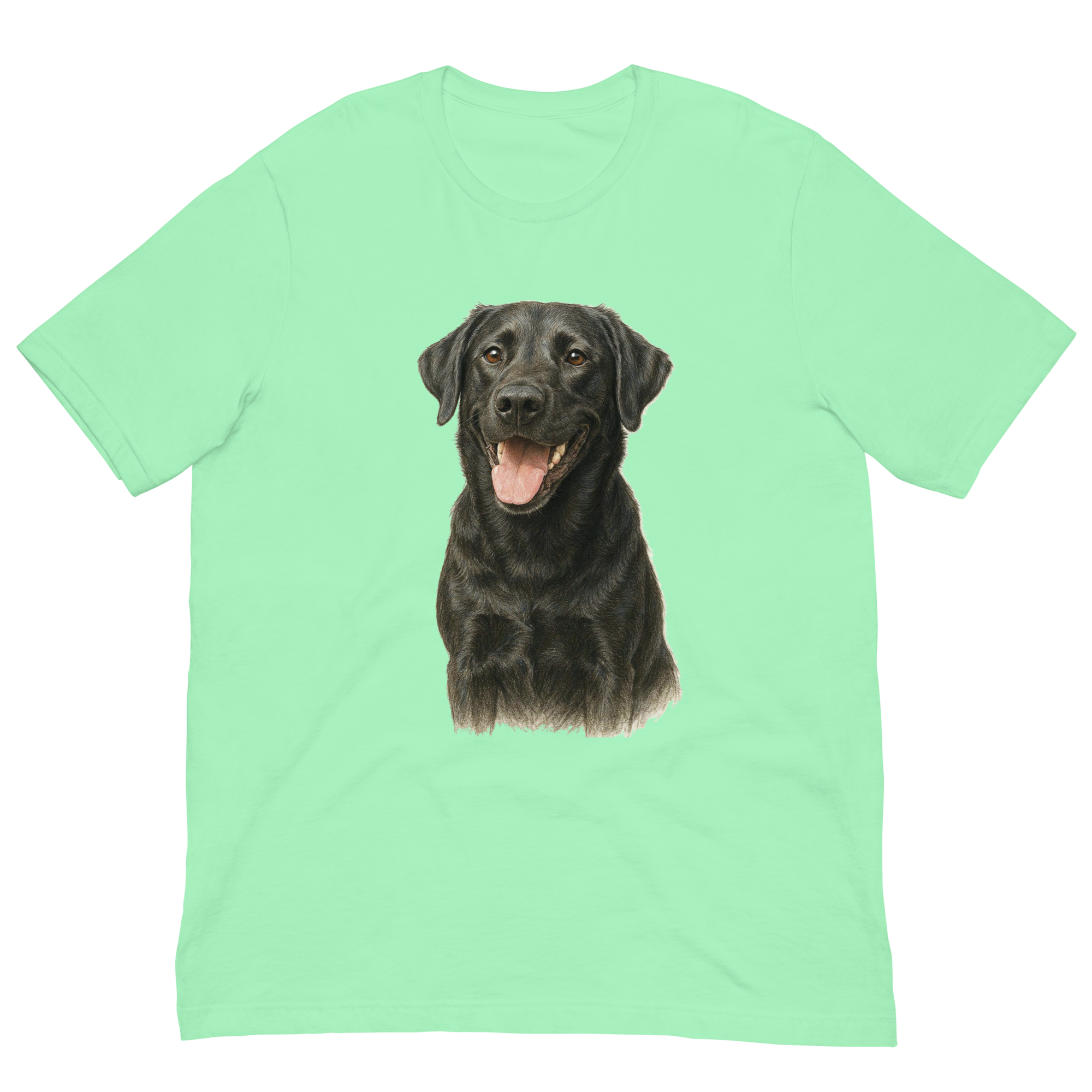 Black Labrador Unisex t-shirt