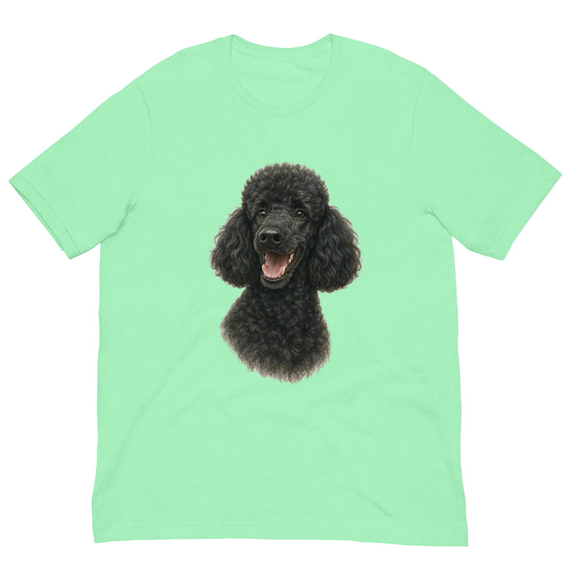 Black Poodle Unisex t-shirt