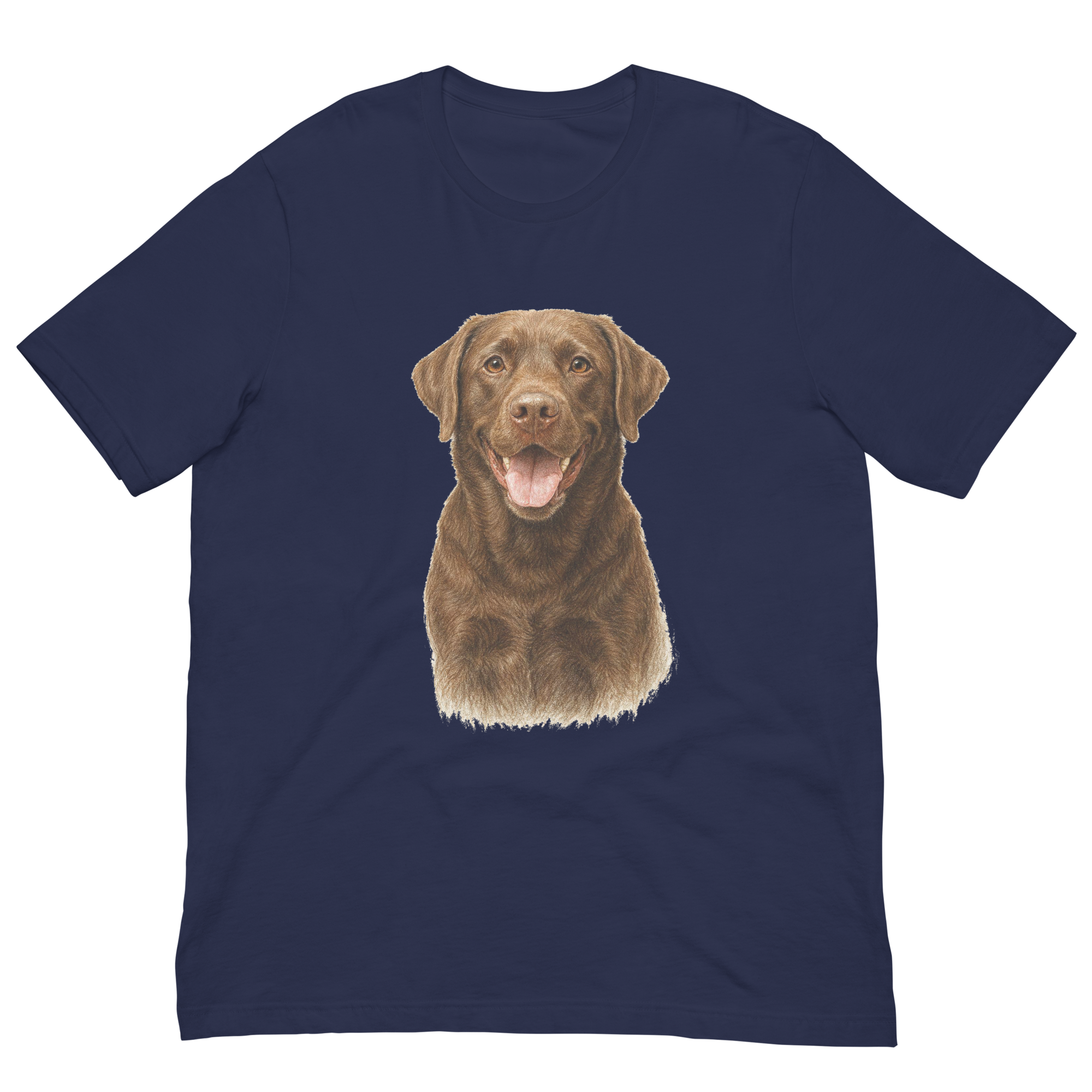 Chocolate Labrador Unisex t-shirt