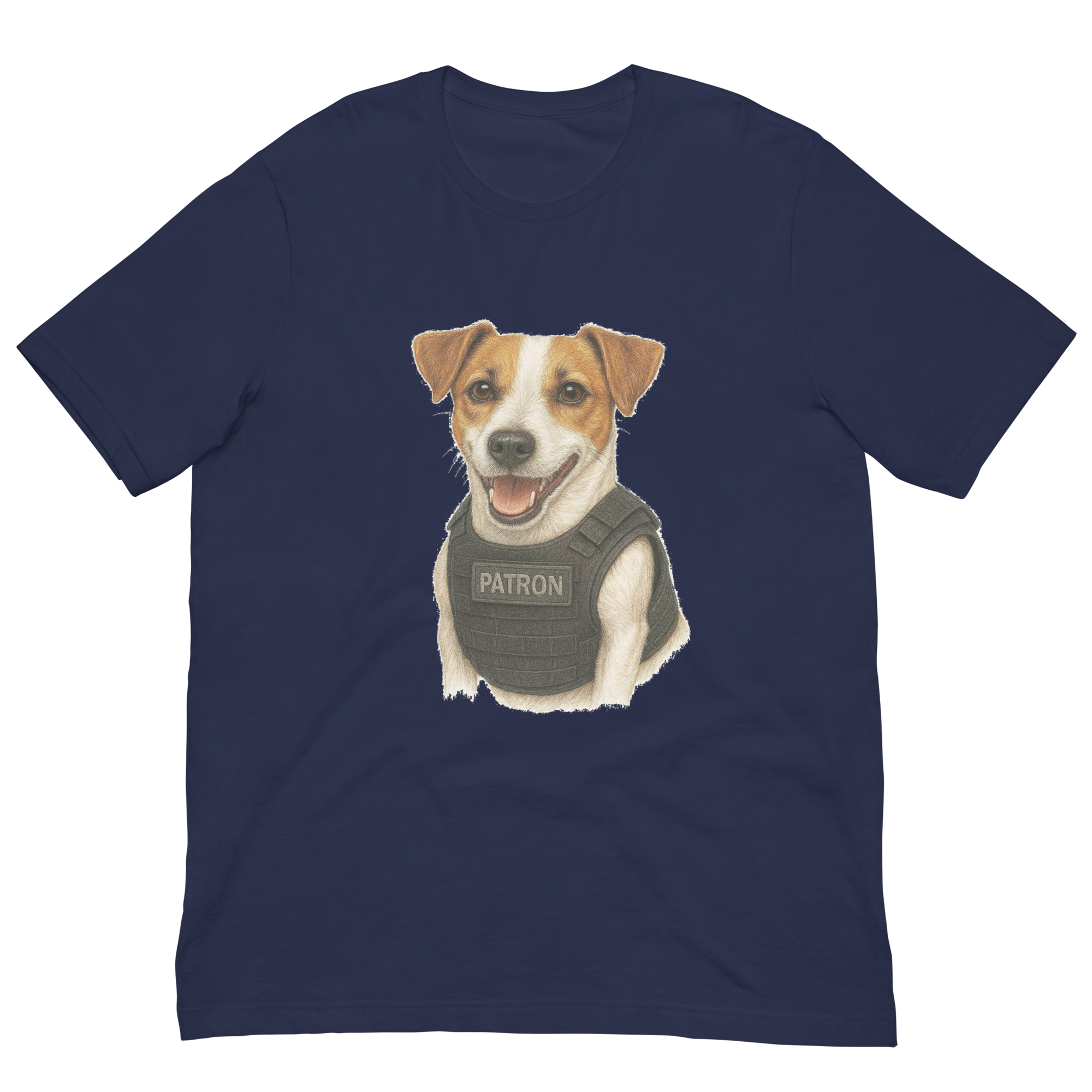 Jack Russell Terrier PATRON Unisex t-shirt