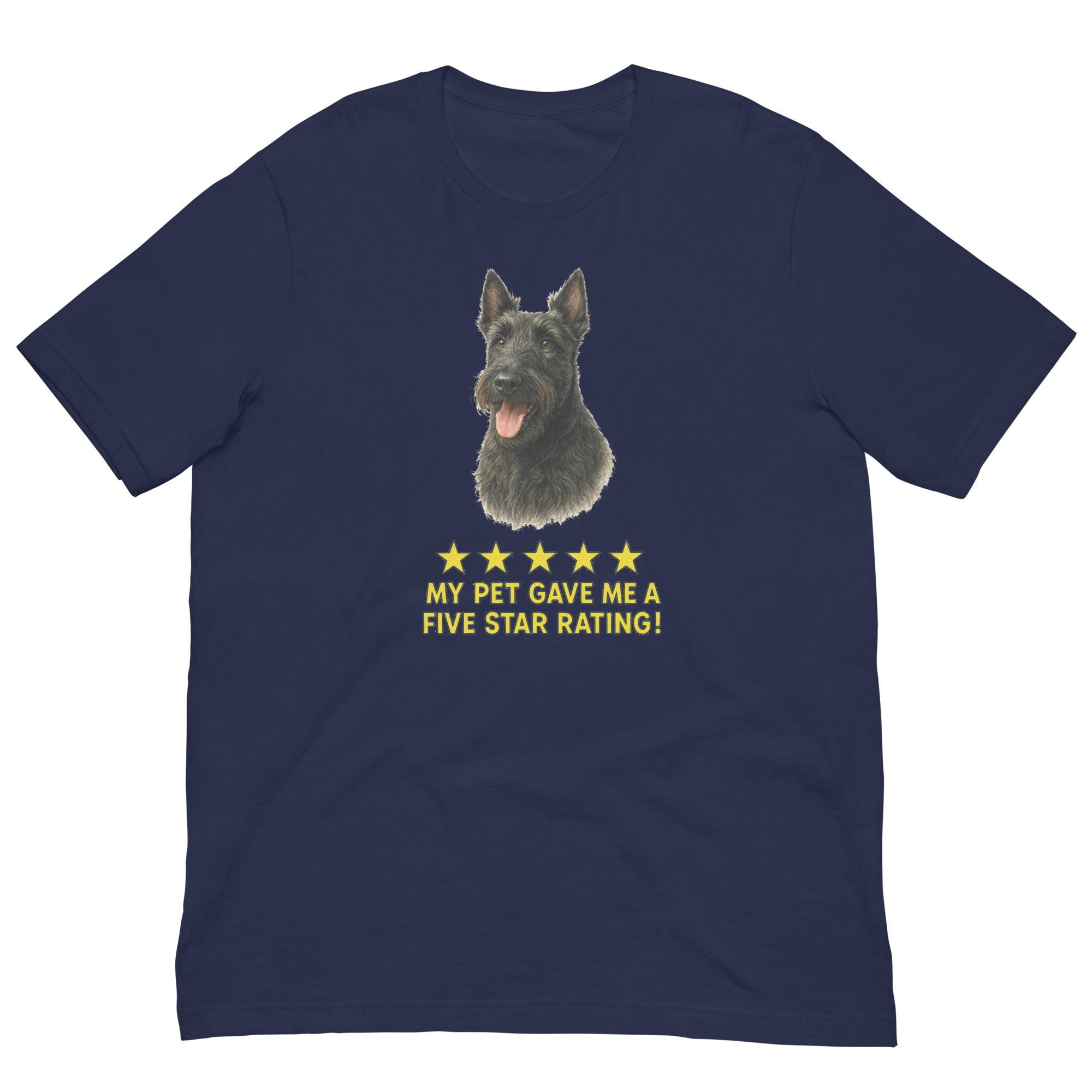 Scottie Rating Unisex t-shirt