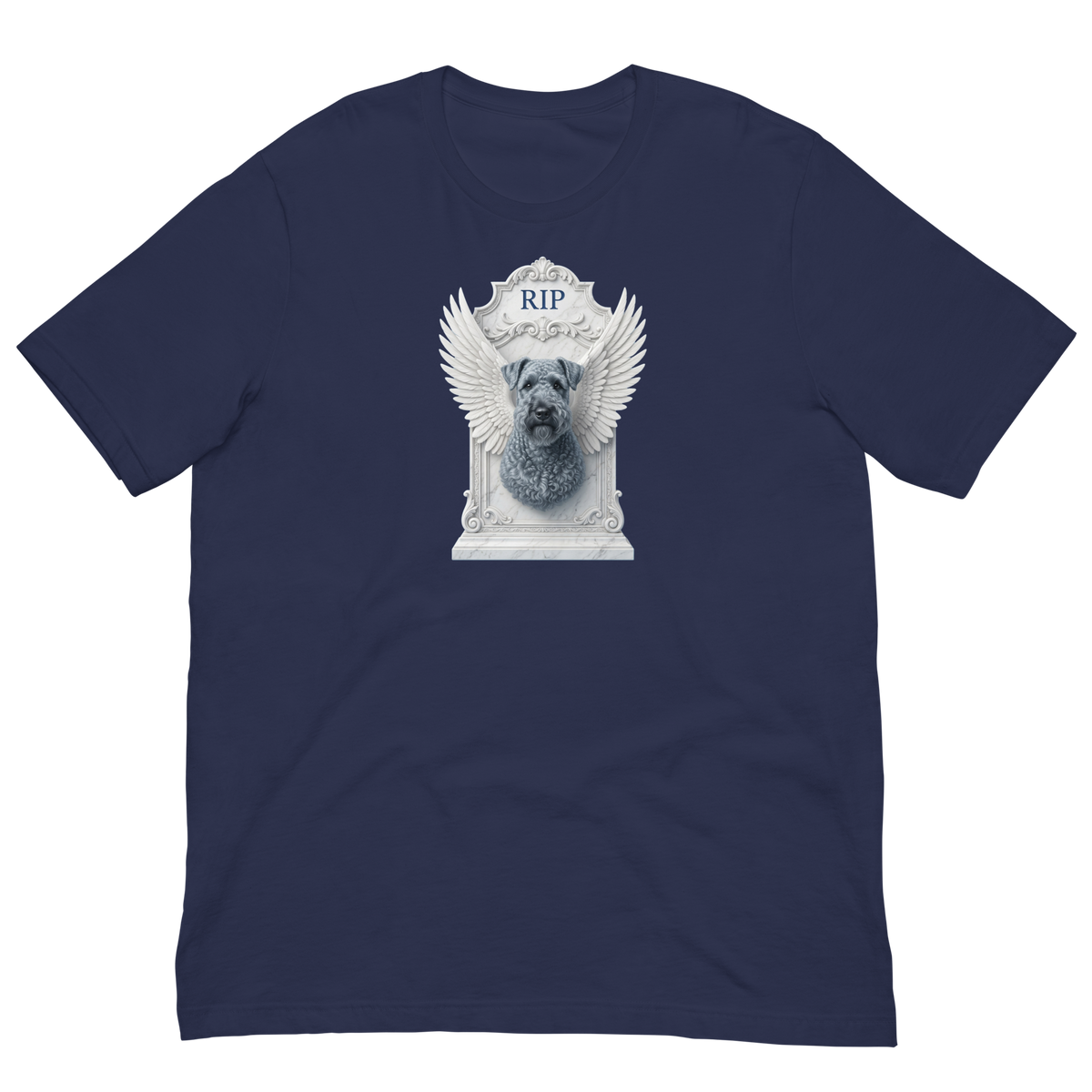 Kerry Blue Terrier RIP Unisex t-shirt