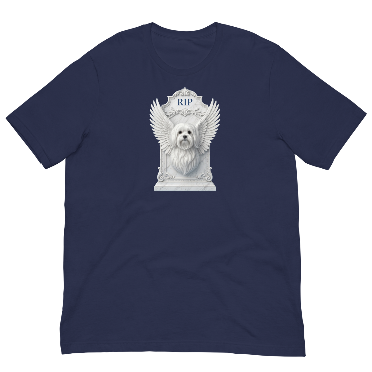 Maltese RIP Unisex t-shirt