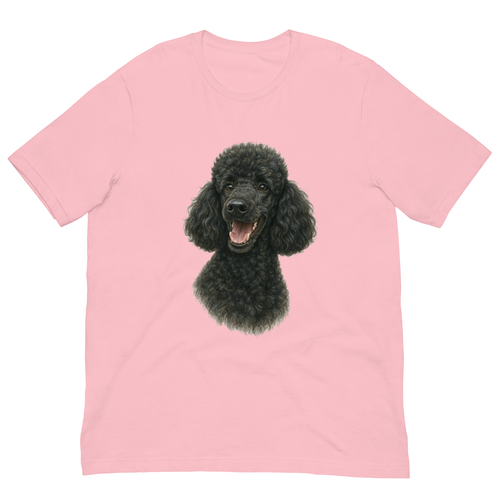 Black Poodle Unisex t-shirt
