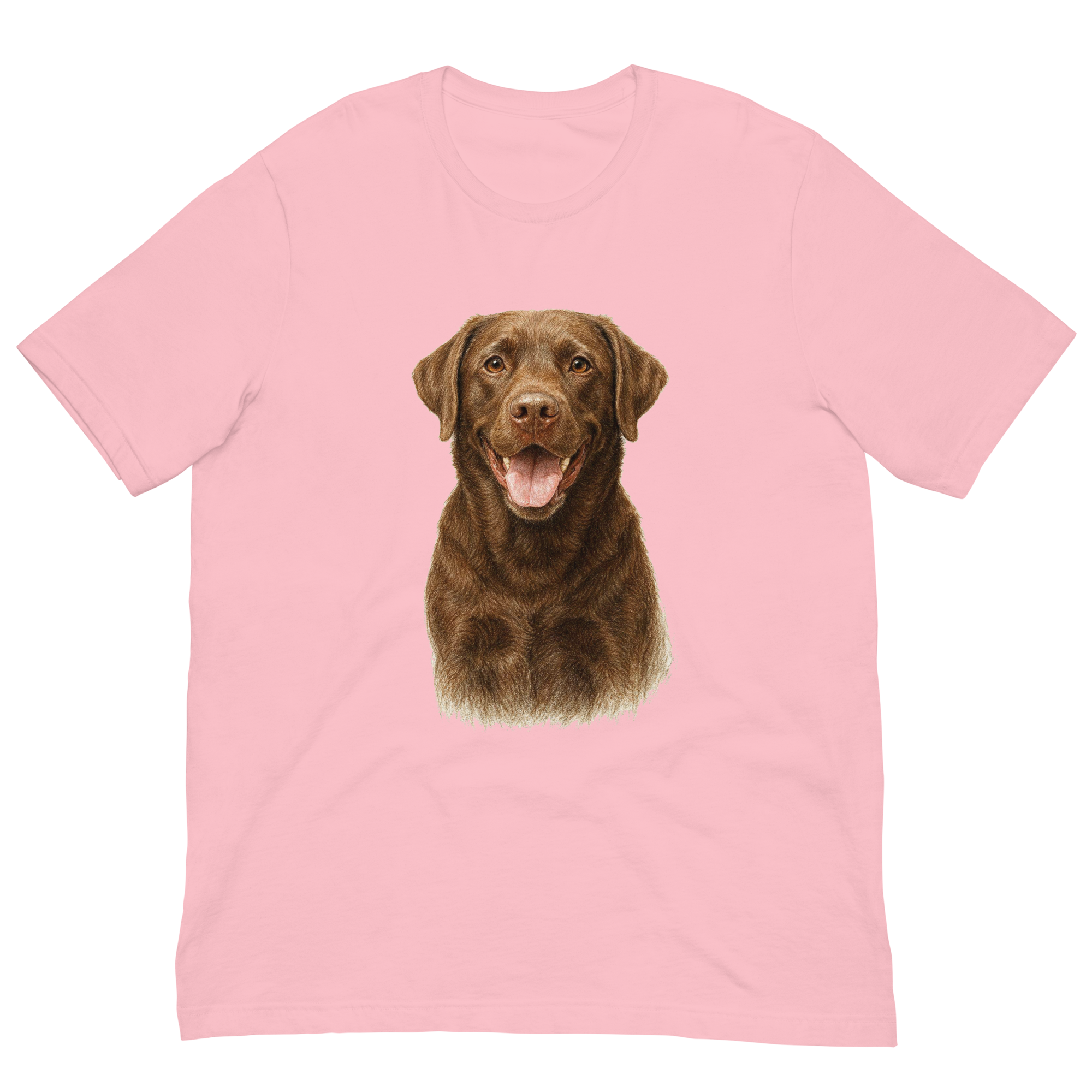 Chocolate Labrador Unisex t-shirt