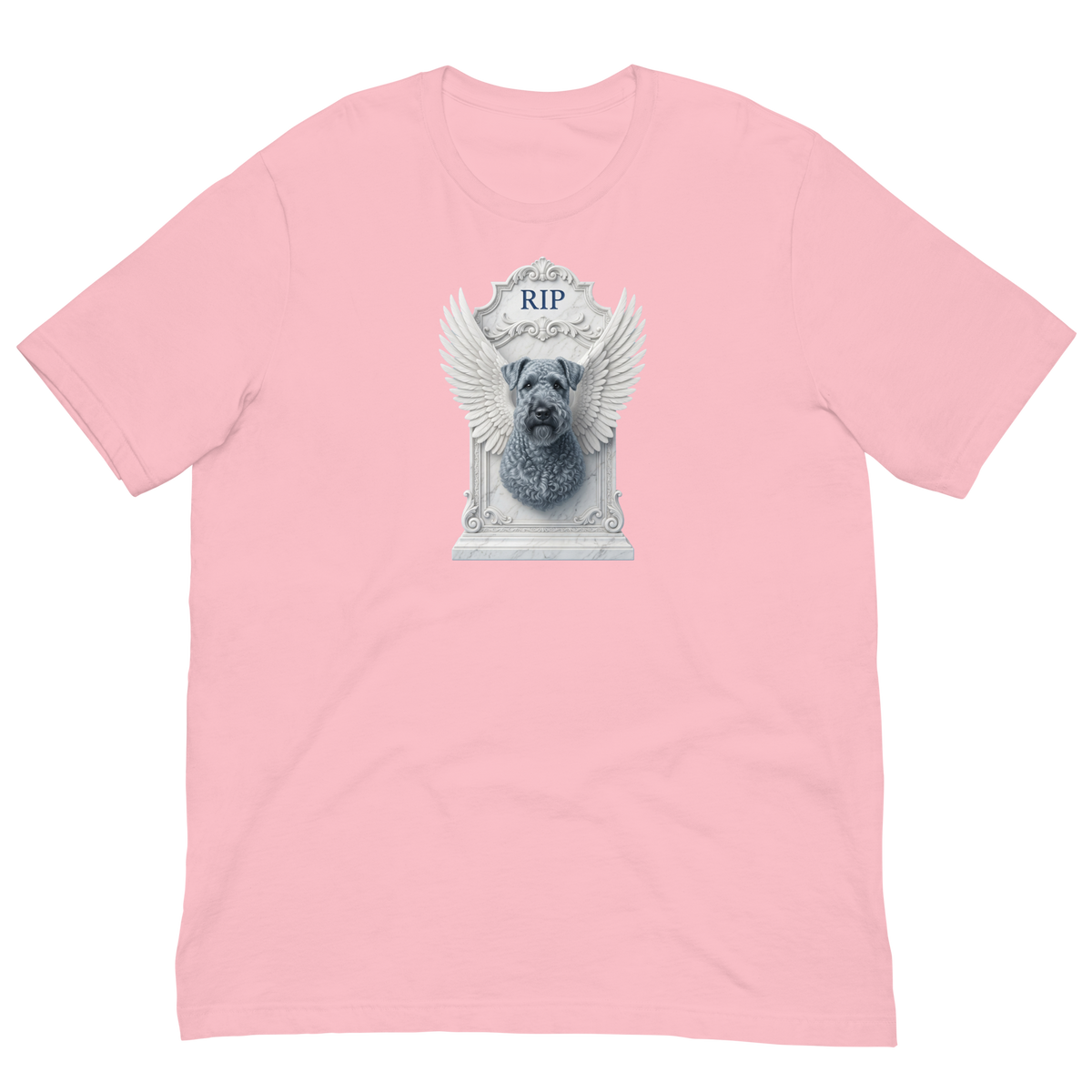 Kerry Blue Terrier RIP Unisex t-shirt