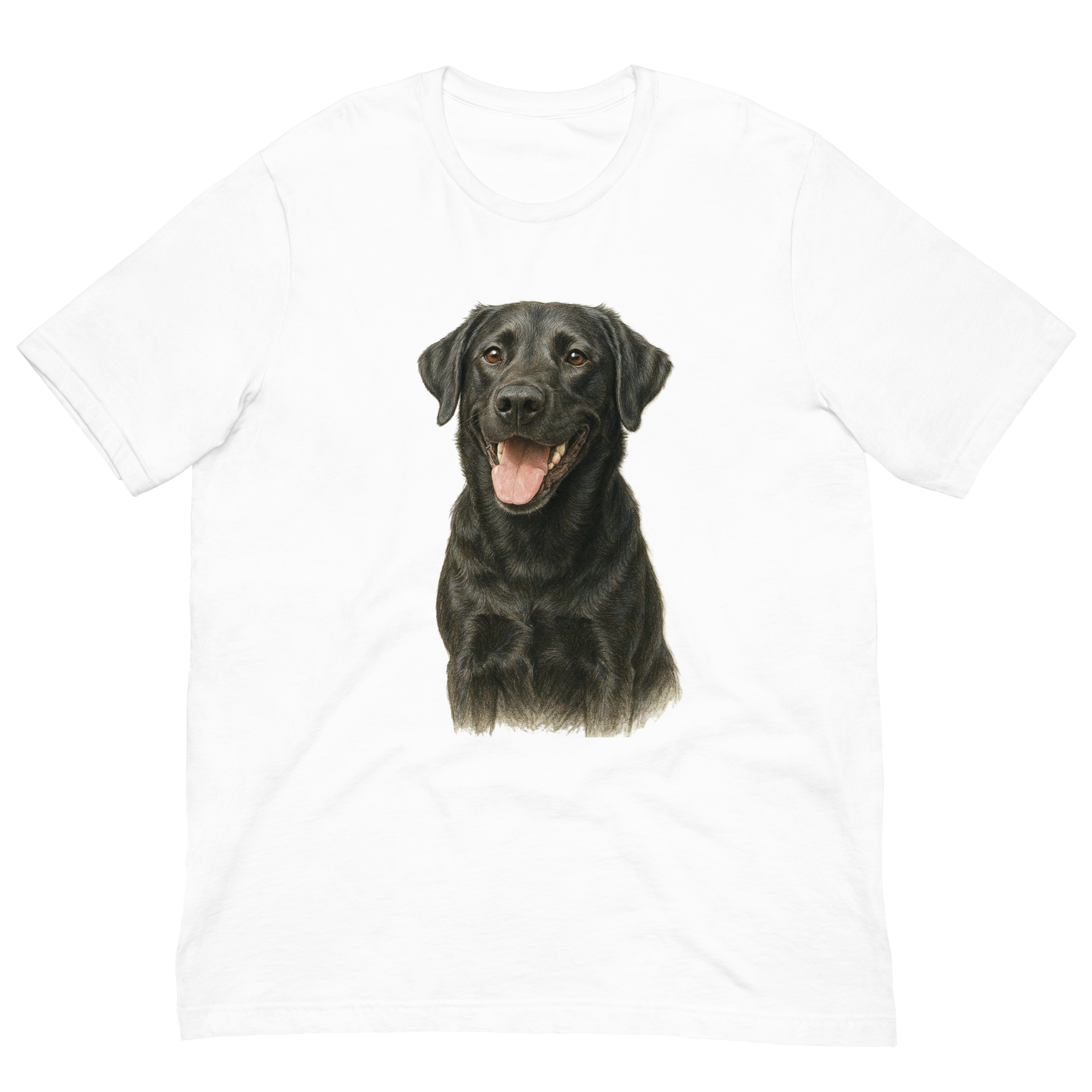 Black Labrador Unisex t-shirt