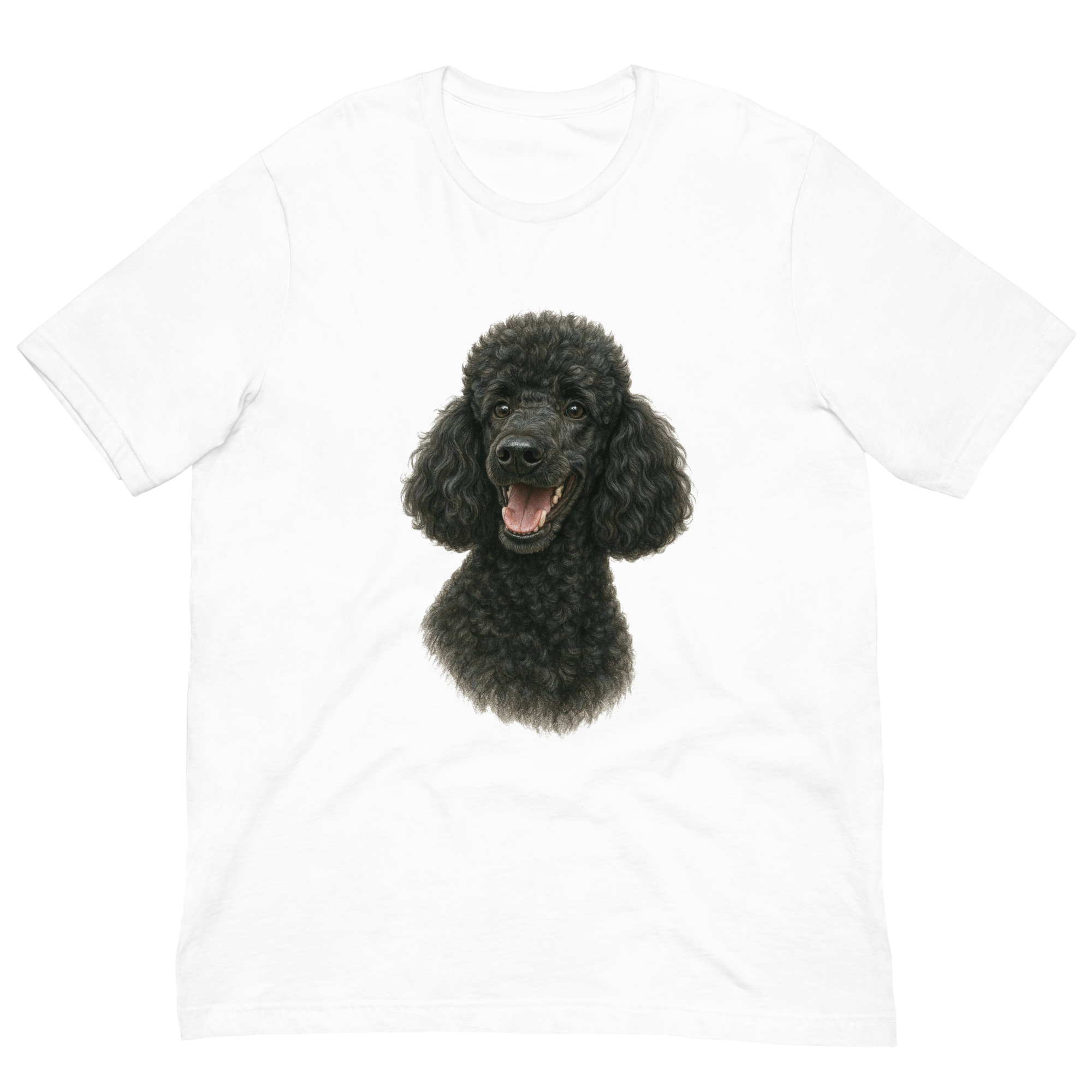 Black Poodle Unisex t-shirt