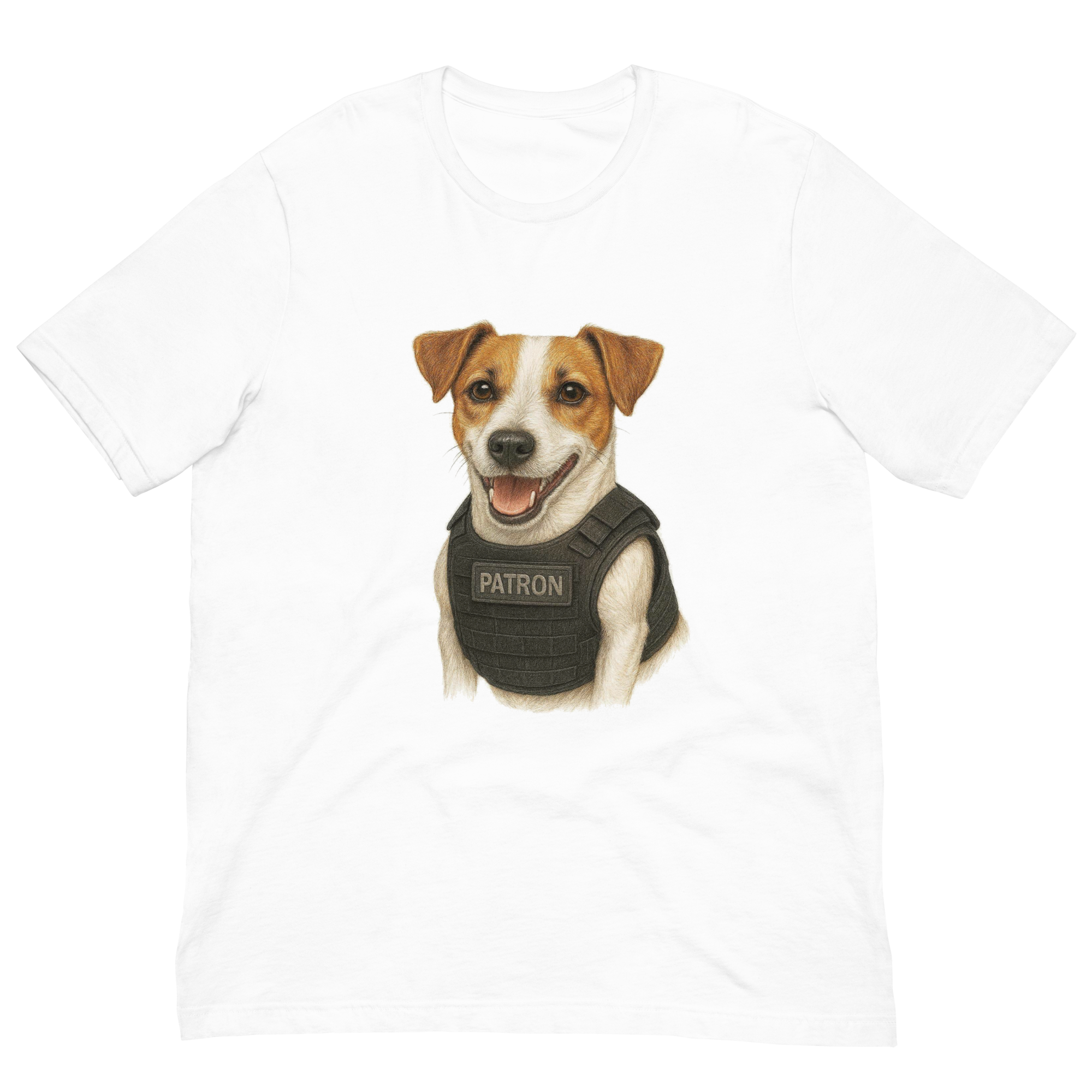 Jack Russell Terrier PATRON Unisex t-shirt
