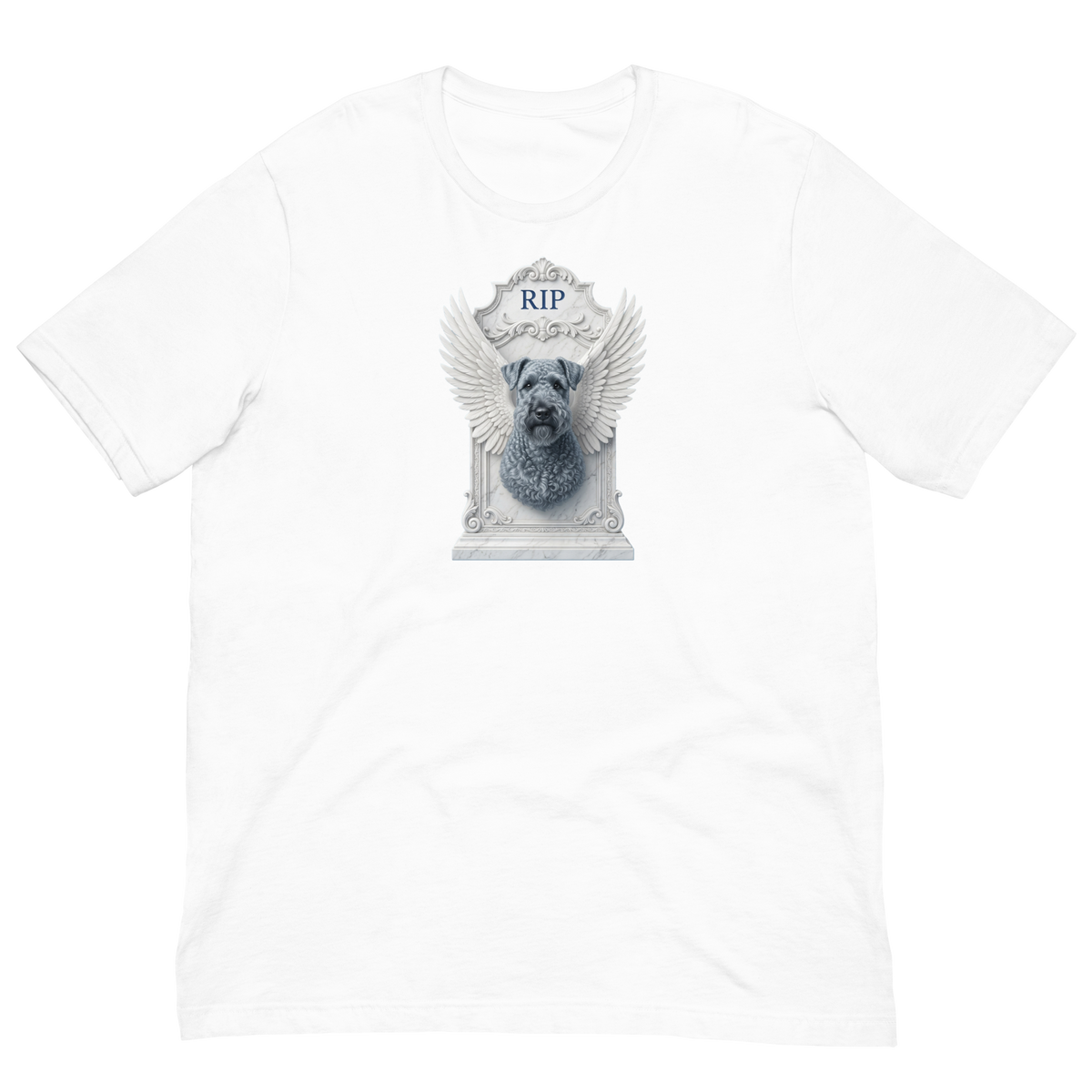 Kerry Blue Terrier RIP Unisex t-shirt