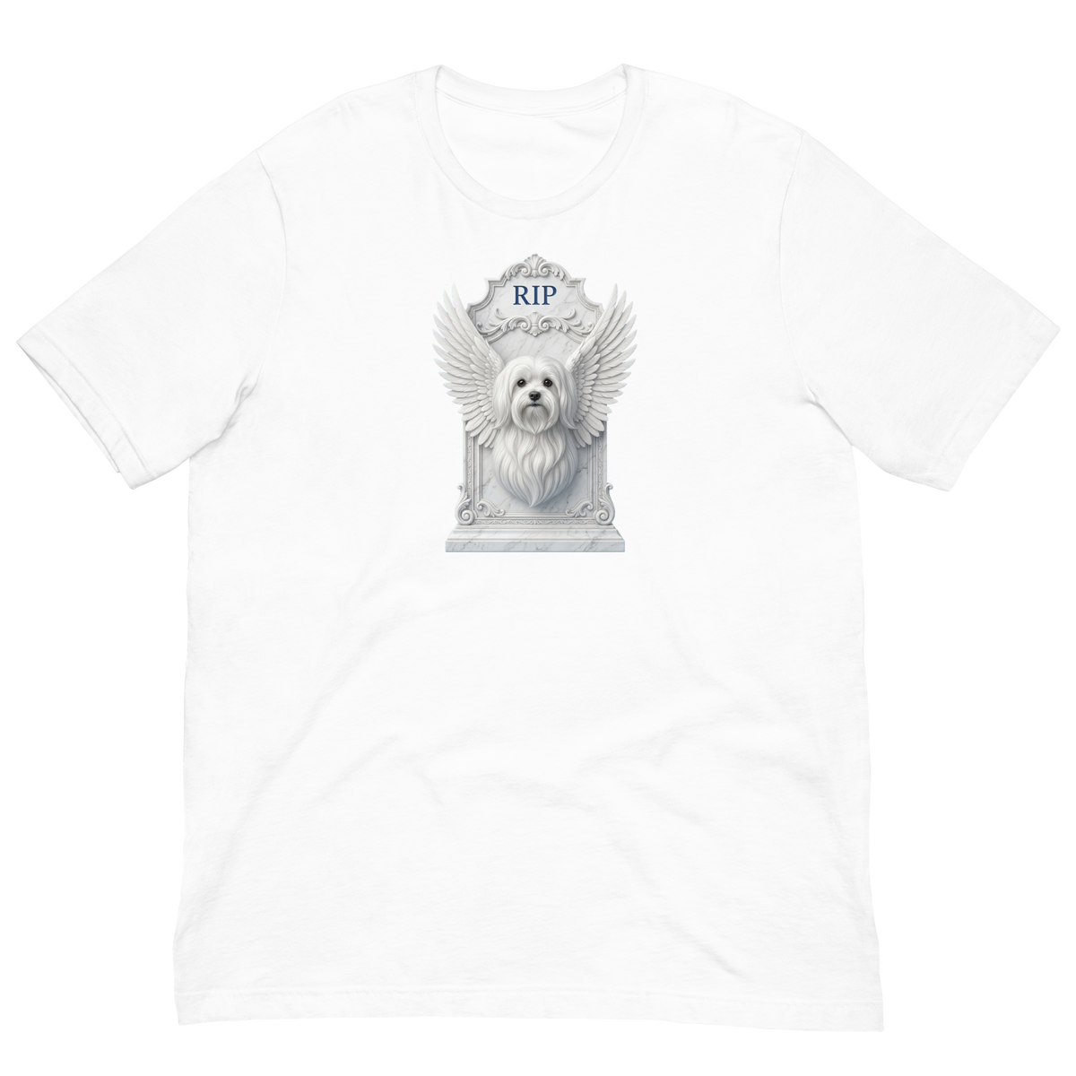 Maltese RIP Unisex t-shirt